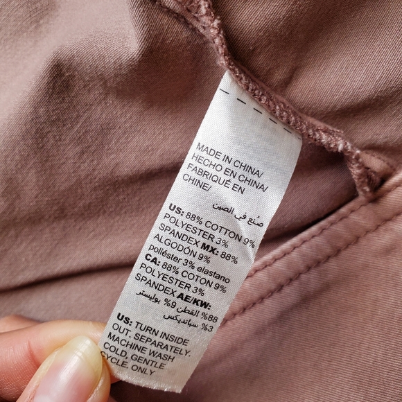 White House Black Market Petite washed denim rose twill jacket - Picture 9 of 13